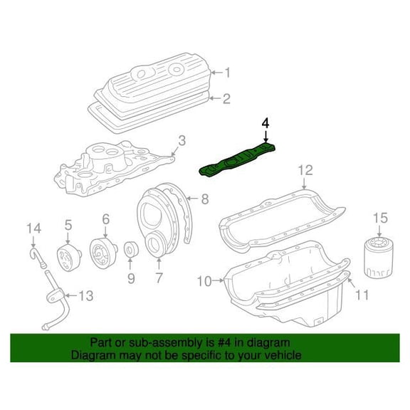 GM 89017866 Gasket Kitint Manif