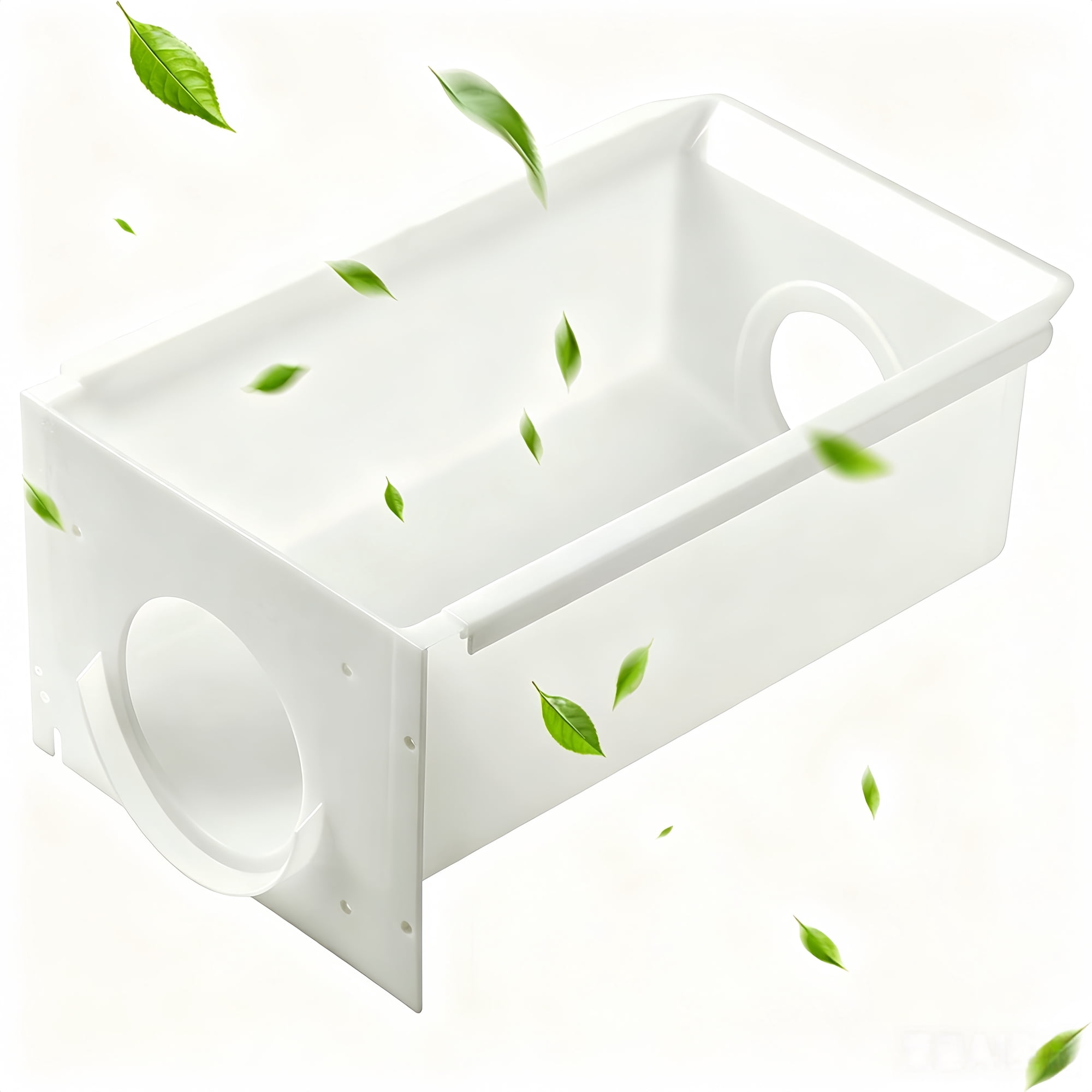 DanYee Upgrade W10850492 Ice Bucket Compatible with Whirlpool Amana Maytag Kenmore Refrigerator, Ice Container W10670844 W10138193 AP5989704 PS11731153 4378073 EAP11731153