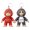 4 inches, variant on Funny Monkey Monkey Keychain Acrylic Pet Keyring Purse Decoration for Women Teen Girl Charm Gift