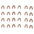 thumbnail image 2 of 24 Piezas de Hebillas de Culatín de Costura de Cuerda para Sunnimix Puntos de nocking de 24 piezas, 2 of 4