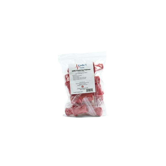 Code 1 CPR Training Valve Bag of 10