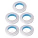 thumbnail image 3 of 5Pcs Aluminum Foil Tape Flame Retardant Conductive Thermal Insulation for Duct Sealing, 3 of 5