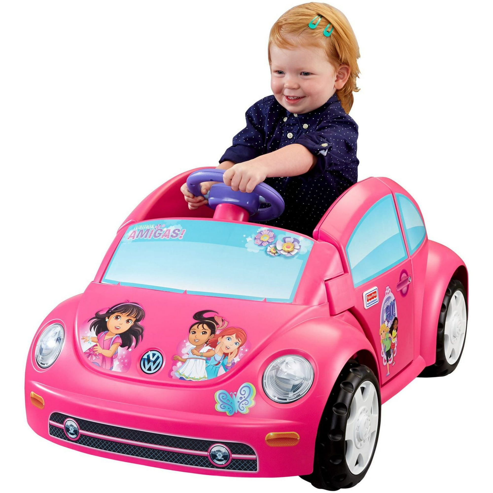 DORA the EXPLORER　ドーラ　三輪車 Power Wheels Nickelodeon Dora And Friends Volkswagen New Beetle