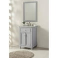 thumbnail image 2 of Elegant Kitchen and Bath 24 In. Single Bathroom Vanity Set In Light Grey, 2 of 10