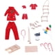 thumbnail image 1 of Ropa de muñecas en miniatura CUTICAT accesorios de ropa de muñecas de Navidad 31 piezas, 1 of 8
