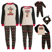 Gingerbread Holiday Matching Family Christmas Pajamas Women's Sleepwear Set, 2-Piece, Sizes S-3XL