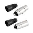 thumbnail image 4 of Core XLR Plug, 5 Paire de 3 XLR Prise Audio Prise Audio Obtenir Plus, 4 of 12