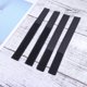 thumbnail image 3 of 10 cintas adhesivas negras de 2 x 18 cm, reutilizables, con ganchos y bucles, para sujetar cables y arneses de cables resistentes para dispositivos electrónicos., 3 of 7