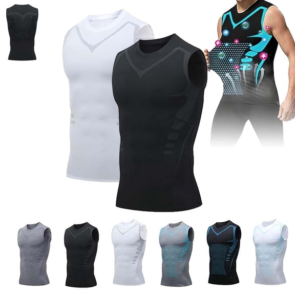 V Boost Compression Shirt, V Boost V2 Compression Shirt Men Quick-Drying Wicking Breathable Undershirt, Perfect fit