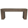thumbnail image 2 of Pemberly Row Transitional Wood Console Table in Natural Brown, 2 of 4