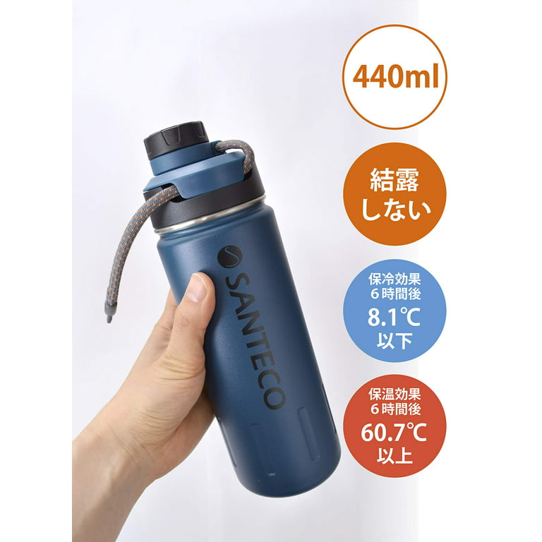 Aqwzh 20 oz Yellow Stainless Steel Water Bottle with Wide mouth, Straw, and  Lid - Yahoo Shopping
