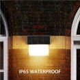 thumbnail image 2 of Advancent Lámpara de pared de 8W, aplique de pared de luz blanca cálida cuadrada, carcasa negra, AC85-265V, IP65, clasificación impermeable para tienda Iluminación y accesorios Advancent HA014825-00, 2 of 6