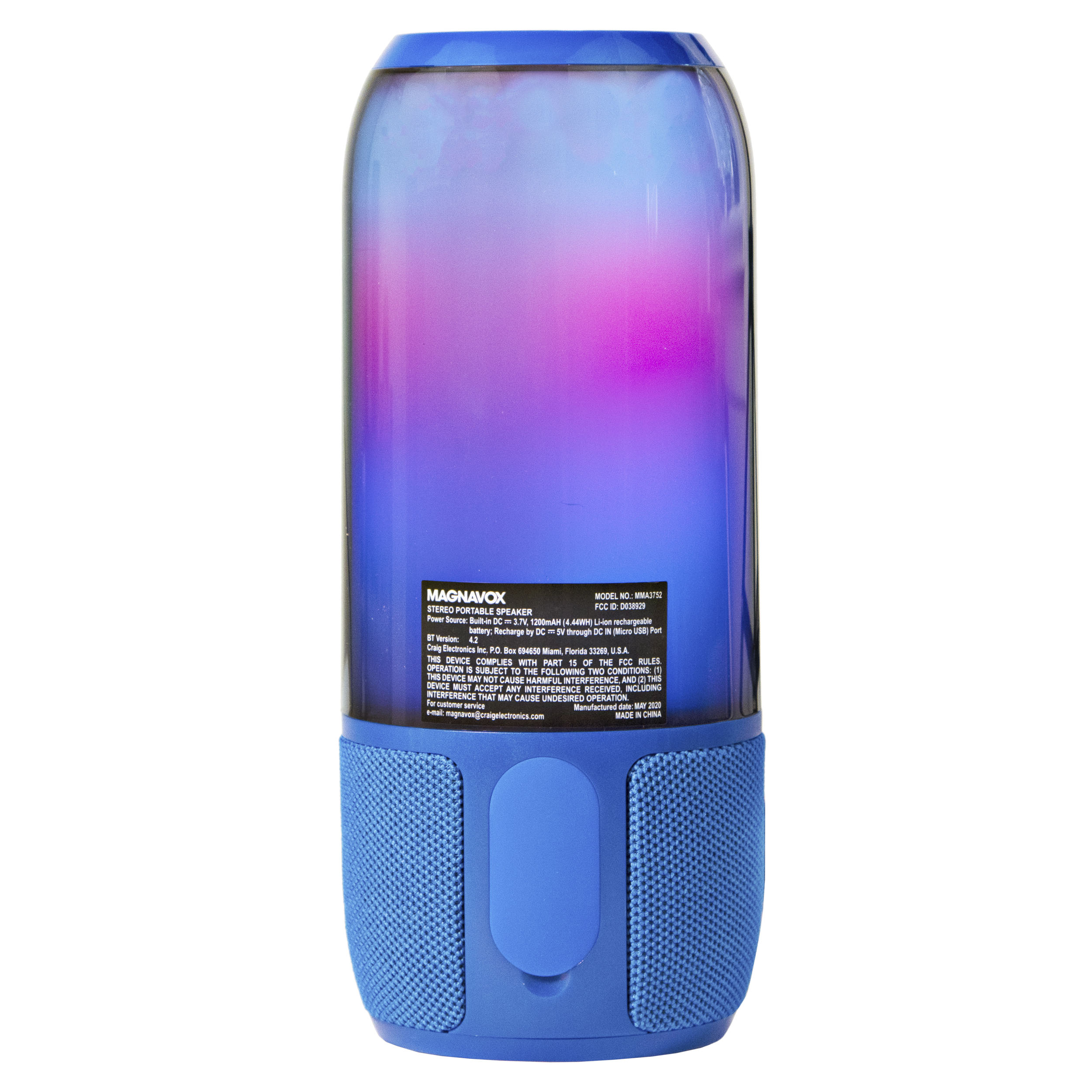 speaker that changes color with the beat