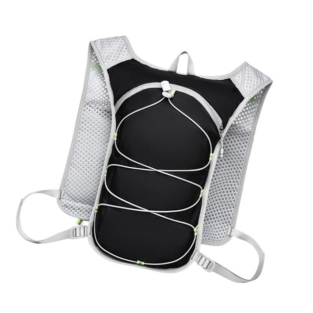 koolsoo Backpack Adjustable Sport Utility Vest for Outdoor Cycling Workout Black
