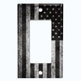 thumbnail image 5 of Metal Light Switch Plate Cover U.S. Flag Gray FLG002, 5 of 13