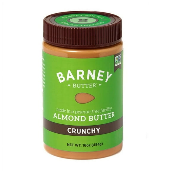 Pack of 6, Barney Crunchy Almond Butter, 16 oz