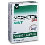 GlaxoSmithKline Nicorette Stop Smoking Aid, 48 ea
