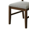 thumbnail image 5 of Castle Place Heritage Vertical Wooden Dining Chairs, Brown, Set of 2, 5 of 9