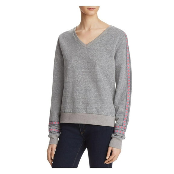Rebecca Minkoff Women's Canyon Sweatshirt XX-Small Grey Melange