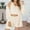 Beige, variant on Fall Winter Warm Fleece Loungewear for Women Furry Cute 3PC Comfy Pajamas Sets Oversized Cozy Lounge Suit for Daily Homewear