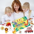 thumbnail image 2 of Toddler Preschool Learning Activity Busy Book Educational Quiet Book For Kids 30 Themed Pages Sensory Binder Travel Toy For Early Childhood Development Home Learning, 2 of 6