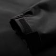 thumbnail image 4 of Men's Letter Print Quarter-Zip Hooded Jacket, Casual Regular Fit Long Sleeve Lightweight Outerwear for Spring & Fall, Daily Fashion Top,Black,L, 4 of 6