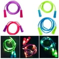 thumbnail image 3 of SPRING PARK LED Flashing Children Kids Jump Skipping Rope Jump Fitness Exercise PVC Handle, 3 of 7