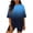 A50 Blue, variant on Mifsaly Shorts Sets Women 2 Piece Outfits Gradient Matching Lounge Set Short Sleeve Oversized T-Shirt Biker Running Tracksuit Outfits XXL