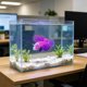 thumbnail image 4 of Decoración de acuario Adorno artificial para peces león ventosa montaje Glow In Dark Luminoso fluorescente de silicona decoración para acuarios Aquascape, 4 of 6