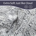 thumbnail image 5 of EMME Fuzzy Fleece Blanket Warm Large Queen Size Ultra Soft Sherpa Blanket Microfiber Cozy Blanket for Bed Couch Sofa Lightweight Reversible Thick Blanket (Navy, 60"x80"), 5 of 8