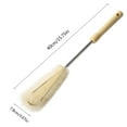thumbnail image 2 of THLKIF Bottle Brush Cleaner, Long Wooden Handle Water Bottle Cleaning Brush, Natural Bristle Kitchen Scrub Bottle Brush for Narrow Neck Bottle, Baby Bottle, Sports Bottle, 2 of 3