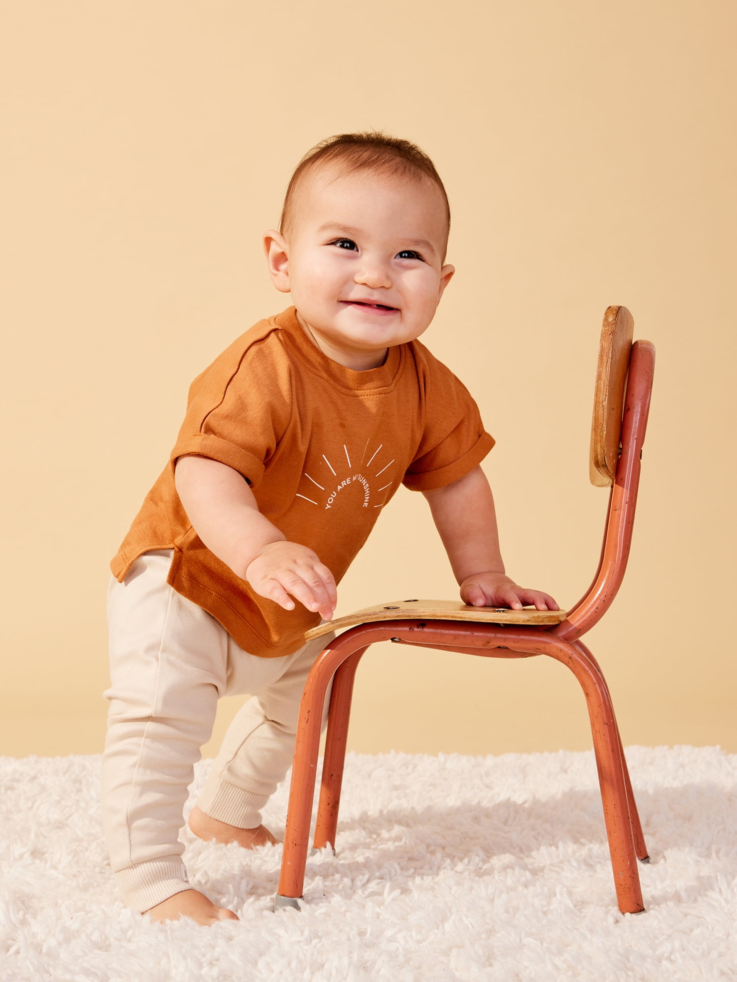 Little Star 100% Organic Cotton 6 Piece Baby Boy Outfit Set
