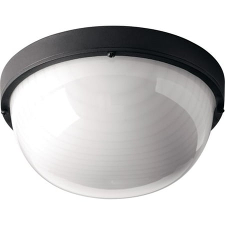 Progress Lighting P3648 Led Bulkheads 1 Light Outdoor Flush Progress Lighting P3648 Led Bulkheads 1 Light Outdoor Flush Mount Ceiling Fixture With Frosted Polycarbonate Diffuser Convertible To Wall