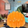 thumbnail image 3 of Portable Outdoor Inflatable Sofa Transparent Candy Color Home Living Room Bedroom Casual Style Orange, 3 of 4