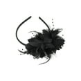 thumbnail image 5 of Unique Bargains 1 Pc Headband Flower Feathers Hair Accessories for Women Black, 5 of 5