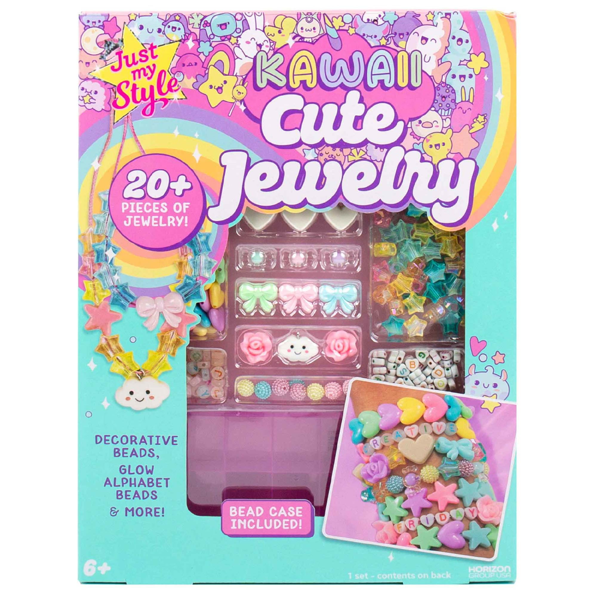 Just My Style Personalized ABC Beads Jewelry Making Kit for