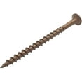 thumbnail image 2 of #8 x 2 1/2" Deck Screws | Square Drive | Bugle Head | Brown Ruspert | 500pcs Box, 2 of 4