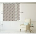 thumbnail image 5 of Ambesonne Floral Design Peel & Stick Wallpaper for Home, Simplistic Rose Leaf, 13"x72", Pale Pink Jade Green Dust, 5 of 5