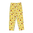 thumbnail image 4 of Daiia Chamomile And Ladybug Women's Sleep Pant with Pockets and Drawstring,Pajama Pants-X-Large, 4 of 9