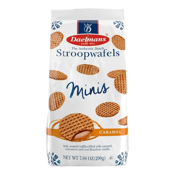 Daelmans Mini Caramel Stroopwafel Bag 7.04 oz