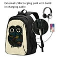 thumbnail image 2 of Daiia Owl with Mandala Pattern USB Charging Backpack for Men and Women, Anti-Theft Backpack,Travel Backpack,School Backpack,College Backpack,Laptop Backpack, 2 of 7