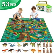 DINORUN Dinosaur Toy For Kids Realistic Figures Dinosaur Gifts For Boys Girls and Toddlers Age 3 4 5 Years Old
