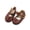 Brown, variant on 1 Pair Doll Shoes Adjustable Buckle Cute Wearable Exquisite Accessory Doll Dress Up Stylish 15cm Cotton Stuffed Idol Mini Shoes Boots Birthday Gift