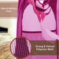 thumbnail image 4 of LAICAIW Strong Mesh Pop-up Laundry Hamper, Quality Laundry Basket with Durable Handles Solid Bottom High Carbon Steel Frame, Easy to Open and Fold Flat for Storage (Pink), 4 of 7