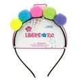 thumbnail image 1 of DDI 2332119 Pompons Multicolores 5 Pompons Bandeau - Cas de 48, 1 of 1