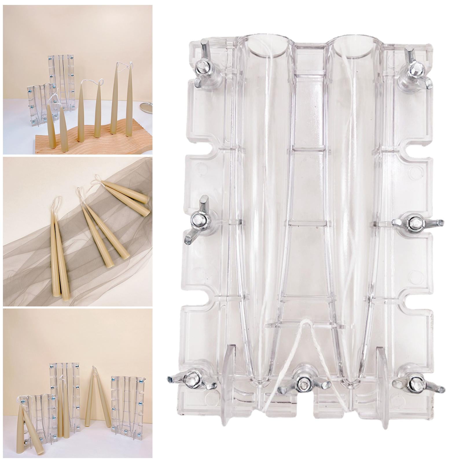 FVDPWYE Candle Making Mould DIY Handmade Crafts Tapered Rod Shaped Candle Model Supplies 2.1x15.2cm