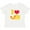 AA-White, variant on I Heart Mac and Cheese Boys or Girls Toddler T-Shirt