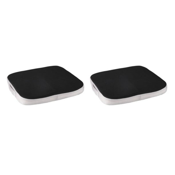 Cojín de espuma viscoelástica Bewildely grande 1 malla gris + forro 40*40*6cm 2Conjunto