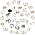 thumbnail image 1 of 48PCS Braided Hair Set for Women – Multi Use Ear Cartilage Clips, Dreadlock Accessories in Black, Silver, Gold, Rose Gold – Stylish Jewelry for Daily, 1 of 4