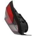 thumbnail image 4 of For Nissan Versa 2020 2021 Tail Light Assembly Driver and Passenger Side | Pair | Inner | Sedan | Clear & Red Lens | Replacement For NI2802121, NI2803121 | 265455EE0A, 265405EE0A, 4 of 6